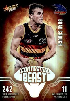 2020 Select Footy Stars - Contested Beasts #CB3 Brad Crouch Front
